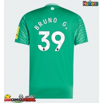 Camisa de Futebol Newcastle United Bruno Guimaraes #39 Equipamento Secundário 2025-26 Manga Curta